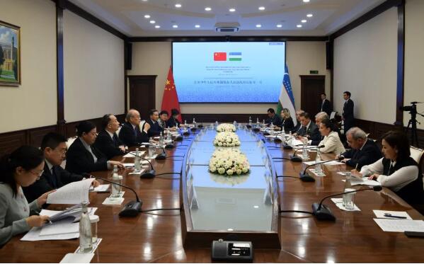 张军率中国法院代表团访问乌兹别克斯坦1 张军率中国法院代表团访问乌兹别克斯坦1