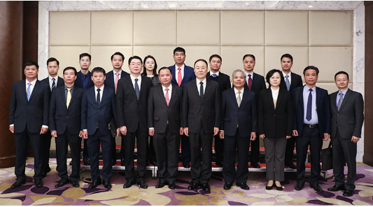 赵昌华会见越南公安部代表团