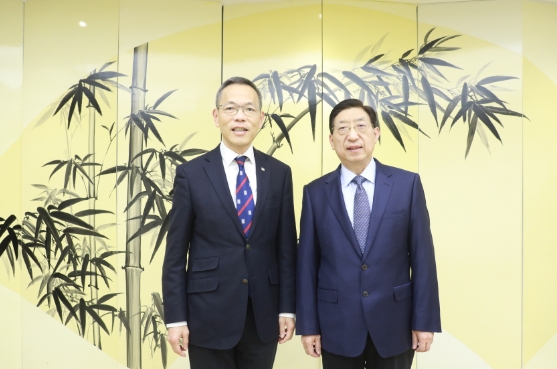 曾益新副主任会见香港大学李嘉诚医学院院长刘泽星