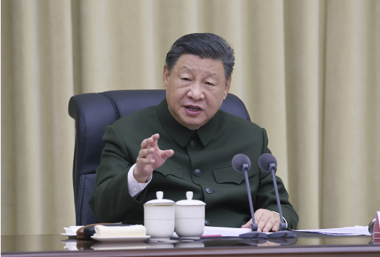 习近平视察信息支援部队1