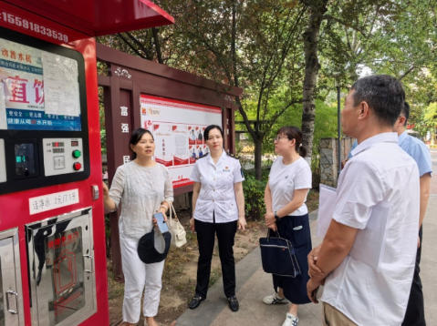 西安市卫生健康委开展管道直饮水和现制现售饮用水卫生监督调研活动